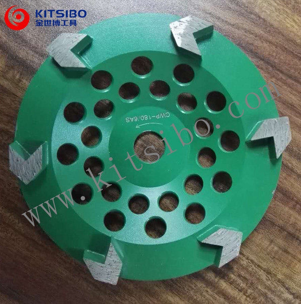 Arrow Segment Cup Wheel