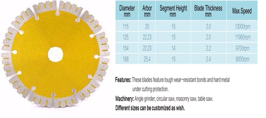 Segmented Blade with Drop-segment